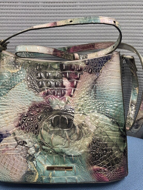 Brahmin Handbags - Brahmin Katie Nirvana Melbourne Leather Crossbody